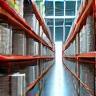Clean and organized warehouse interior